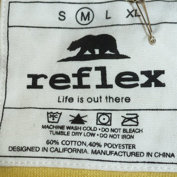 Cute w/ Embroidered logo California Republic Fleece  easy to layer hoodie SZ M - Picture 7 of 8